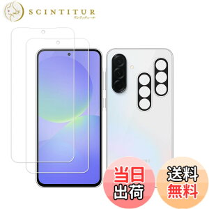 �y���������z�Ή� Galaxy A36 5G �p�� �K���X�t�B���� + �J�����t�B�����y2�� �t���ی�t�B����+ 2�� �����Y�ی�t�B�����z �d�x9H �y���{���Ɏq�f�ލ̗p�z �K���X �t�B���� �����K���X �M�����N