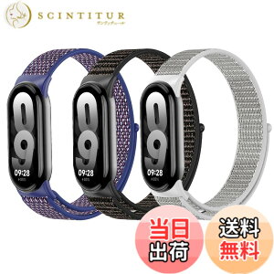 �y���������z[LIKENNY] �i�C�����o���h ���߉\�ȃX�|�[�c�i�C�����X�g���b�v Xiaomi 9/8 �Ή� �j�����p �_� �����p�X�g���b�v 9/8 �݊� �ʋC���X�|�[�c�V���O�����[�v(Mi Band 8/9/10) �F�FMi Band 8