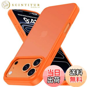 �y���������zCOSOIK iPhone 15 16Pro 17 Pro Max�P�[�X �F�F�I�����W�A�T�C�Y�FiPhone 17 Pro �p�i6.3 �C���`�j