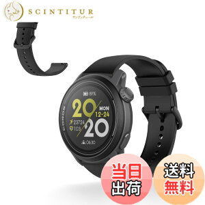 �y���������z[KONXISA] For COROS PACE Pro/PACE 3 �p �V���R���f�� �ʋC�y�ʁA���K�A�ϋv���A�h�����h�� �ȒP���� �u�₩ �j���������p �F�F�u���b�N