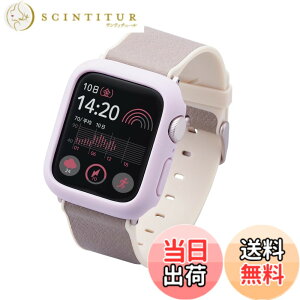 �y���������z�G���R�� Apple Watch SE2 SE Series 6 5 4 40mm �o���p�[ �n�[�h &me �X�g�[���t�� �I�[�����N���A AW-23EBPPJACR �F�F���x���_�[