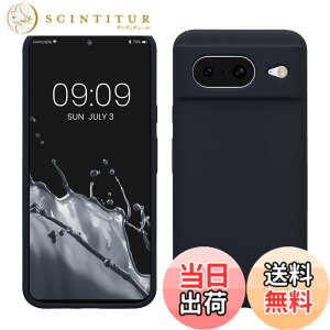 �y���������zkwmobile �X�}�z�P�[�X Google Pixel 8�Ή� �P�[�X - TPU ���L�b�h �V���R�� �J�o�[ - �ϏՌ� ���h�~ �T���T�� Case �F�F�u���[�x���[�̐A�T�C�Y�FPixel 8