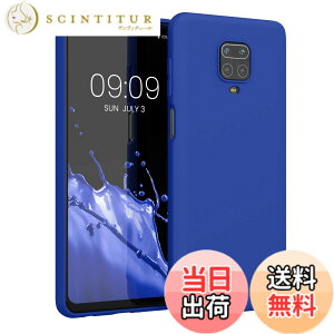 �y���������zkwmobile �X�}�z�P�[�X Xiaomi Redmi Note 9S / 9 Pro / 9 Pro Max�Ή� �P�[�X - �ɔ� TPU �V���R�� �}�C�N���t�@�C�o�[ ���F �F�F�o���g�C �u���[�A�T�C�Y�FRedmi Note 9S / 9 Pro / 9 Pro Max