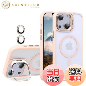 �y���������zKanyaku �p�̃P�[�X MagSafe�Ή� �����Y�ی� �X�^���h �X�g���b�v�z�[���t�� �F�F�s���N�A�T�C�Y�FIphone15plus