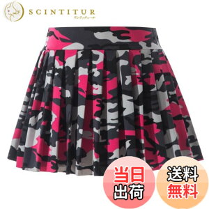 �y���������z[Sharphon] �v���[�c�X�J�[�g 21�F 30�� ���~�j �n�C�E�G�X�g A���C�� �~�j�� ���n �`�F�b�N�� �h�b�g�� �X�|�[�c �؍��� ���r �Z�N�V�[ REI207 �F�F�J���t���i���b�h�j�A�T�C�Y�FXL