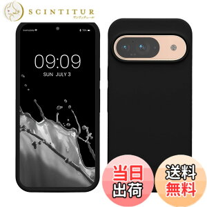 �y���������zkwmobile �X�}�z�P�[�X Google Pixel 9�Ή� �P�[�X - Google Pixel 9 Pro�Ή� �P�[�X - �V���R�� �J�o�[ �ϏՌ� ���h�~ �T���T�� ���F �F�F�u���b�N�A�T�C�Y�FPixel 9 / Pixel 9 Pro