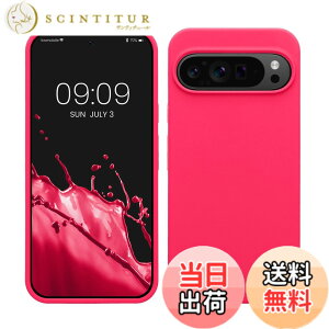 �y���������zkwmobile �X�}�z�P�[�X Google Pixel 9 Pro XL�Ή� �P�[�X - TPU ���L�b�h �V���R�� �J�o�[ - �ϏՌ� ���h�~ �T���T�� Case �F�F�l�I���s���N�A�T�C�Y�FPixel 9 Pro XL