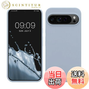 �y���������zkwmobile �X�}�z�P�[�X Google Pixel 9 Pro XL�Ή� �P�[�X - TPU ���L�b�h �V���R�� �J�o�[ - �ϏՌ� ���h�~ �T���T�� Case �F�F���C�g�u���[�}�b�g�A�T�C�Y�FPixel 9 Pro XL