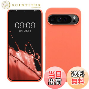 �y���������zkwmobile �X�}�z�P�[�X Google Pixel 9 Pro XL�Ή� �P�[�X - TPU ���L�b�h �V���R�� �J�o�[ - �ϏՌ� ���h�~ �T���T�� Case �F�F�r�r�b�h �R�[�����A�T�C�Y�FPixel 9 Pro XL