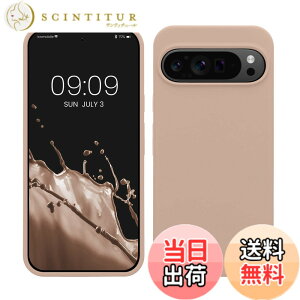 �y���������zkwmobile �X�}�z�P�[�X Google Pixel 9 Pro XL�Ή� �P�[�X - TPU ���L�b�h �V���R�� �J�o�[ - �ϏՌ� ���h�~ �T���T�� Case �F�F�A���e�B�[�N�s���N�}�b�g�A�T�C�Y�FPixel 9 Pro XL