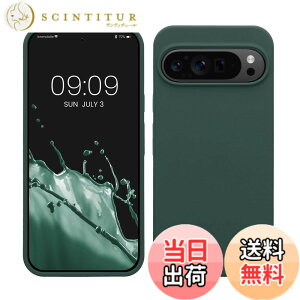 �y���������zkwmobile �X�}�z�P�[�X Google Pixel 9 Pro XL�Ή� �P�[�X - TPU ���L�b�h �V���R�� �J�o�[ - �ϏՌ� ���h�~ �T���T�� Case �F�F���X�O���[���A�T�C�Y�FPixel 9 Pro XL