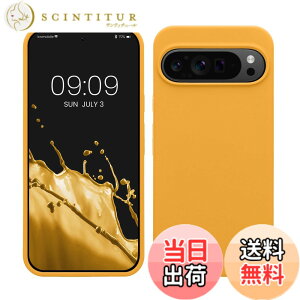 �y���������zkwmobile �X�}�z�P�[�X Google Pixel 9 Pro XL�Ή� �P�[�X - TPU ���L�b�h �V���R�� �J�o�[ - �ϏՌ� ���h�~ �T���T�� Case �F�F�}���S�[�A�T�C�Y�FPixel 9 Pro XL