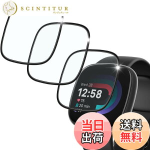 �y���������z�Ή� �ی�t�B���� �w��F�ؑΉ� �d�x9H �ϏՌ� ��U�h�~ 3D Touch�Ή� �����x�^�b�` �w��h�~ ������ �a���� �����z�� �C�A�[�� �\��t���ȒP �T�C�Y�F�Ή� Fitbit Versa 4