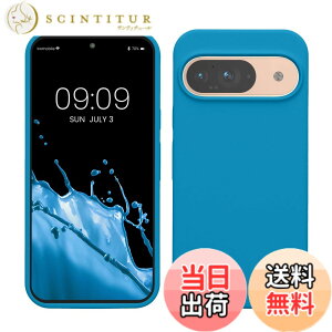 �y���������zkwmobile �X�}�z�P�[�X Google Pixel 9�Ή� �P�[�X - Google Pixel 9 Pro�Ή� �P�[�X - �V���R�� �J�o�[ �ϏՌ� ���h�~ �T���T�� �J���r�A���u���[ �F�F�J���r�A���u���[�A�T�C�Y�FPixel 9 / Pixe