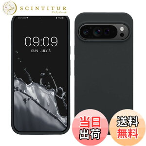 �y���������zkwmobile �X�}�z�P�[�X Google Pixel 9 Pro XL�Ή� �P�[�X - TPU ���L�b�h �V���R�� �J�o�[ - �ϏՌ� ���h�~ �T���T�� Case �F�F�u���[�x���[�̐A�T�C�Y�FPixel 9 Pro XL