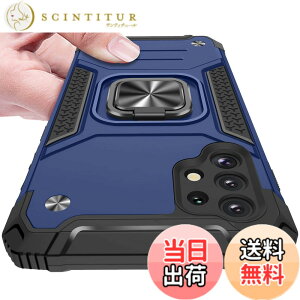 �y���������zKUJQOC Galaxy A32 5G �P�[�X �����O�t�� �ϏՌ� TPU �N���A ���^ �y�� SCG08 �g�уK�o�[ �X�^���h�@�\ �ԍڃz���_�[�Ή� ��d�\�� �w��h�~ �S�ʕی� �ČRMIL�K�i �X�N���u �J�����ی� �C