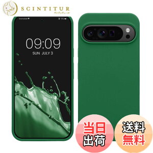 �y���������zkwmobile �X�}�z�P�[�X Google Pixel 9 Pro XL�Ή� �P�[�X - TPU ���L�b�h �V���R�� �J�o�[ - �ϏՌ� ���h�~ �T���T�� Case �F�F�X�̗d���O���[���A�T�C�Y�FPixel 9 Pro XL