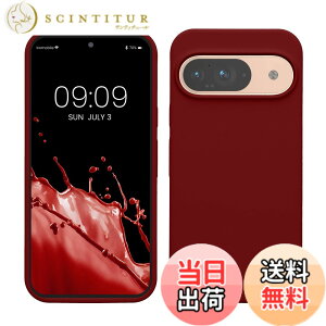 �y���������zkwmobile �X�}�z�P�[�X Google Pixel 9�Ή� �P�[�X - Google Pixel 9 Pro�Ή� �P�[�X - �V���R�� �J�o�[ �ϏՌ� ���h�~ �T���T�� ���o�[�u���b�h �F�F���o�[�u���b�h�A�T�C�Y�FPixel 9 / Pixel 9 Pr