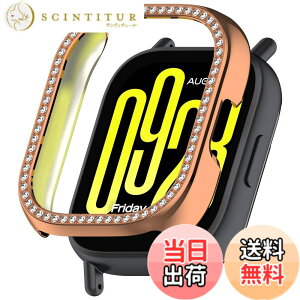 �y���������zBOOLINN For Redmi Watch 5 active �P�[�X �_�u���_�C�������h �L���L�� ����y�� PC�f�� �ϏՌ� �����ȒP xiaomi Redmi Watch 5 active �Ή� ���� ���h�~ �ȒP�Ɏ��t���E�� �S�ʕی� ���h�~�E