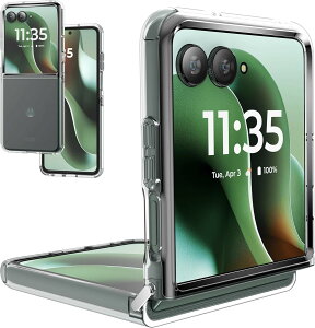 �y���������zGosento For Galaxy A25 5G �P�[�X �N���X�^�� �N���A ���� TPU�f�� �F�F�N���A�A�T�C�Y�FMOTO Razr60 Ultra