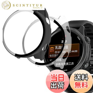 �y���������zGreerass �P�[�X �K���X�t�B����+PC�t���[�� �F�F�u���b�N+�N���A�A�T�C�Y�FGarmin FORERUNNER 570 42mm �Ή� �K���X�t�B����+PC�t���[��