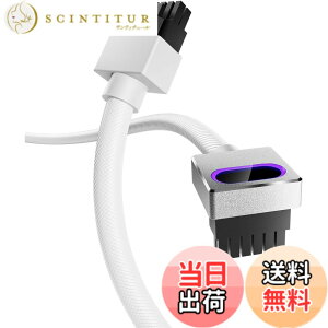 �y���������zAsiaHorse Hydrus �X���[�u�P�[�u�� PC�d�� �P�[�u�� �F�F�z���C�g�A�T�C�Y�FGPU�p16�s��-B