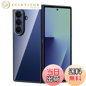 �y���������zKakuki �P�[�X TPU+PC ���΂ݖ��� �M�����N�V�[S24 �N���A�J�o�[ �X�g���b�v�z�[���t �F�FPC �u���b�N�A�T�C�Y�FGalaxy Z Fold7