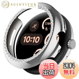 �y���������zCIOODDW for Google Pixel Watch 1/2/3/4 41mm 45mm �J�o�[ �_�u���_�C�������h �L���L�� ����y�� PC�f�� �ϏՌ� �����ȒP google pixel watch �Ή� ���� ���h�~ �ȒP�Ɏ��t���E�� �S�ʕی� �O 