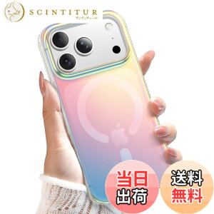 �y���������zJETech iPhone 14/17 Air /17 Pro Max�p ���F�P�[�X MagSafe�Ή� ���킢�� ���j�[�N �������f�U�C�� �J���t���Ȍu�� �������o�b�N �ϏՌ��X�}�z�J�o�[ �F�F���F�A�T�C�Y�FiPhone 17 Pro Max