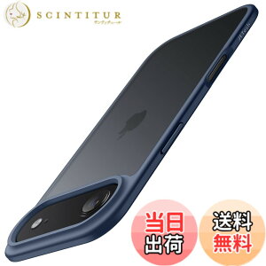 �y���������zJETech iPhone 16e / 17 Pro�p �}�b�g�P�[�X �ϏՌ����~���^���[�O���[�h�̗����ی� ������̔������w�� �X�}�z�J�o�[ �w��h�~ �F�F�X�g�[���u���[�A�T�C�Y�FiPhone 17 Air