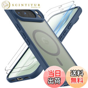 �y���������zGreerass Phone �P�[�X MagSafe �Ή� �F�F�u���[�A�T�C�Y�FGoogle Pixel 10 Pro XL �Ή� �ی�P�[�X