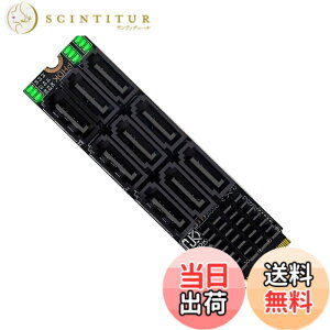 �y���������zCablecc NGFF �L�[ B+M ���� SATA 3.0 6Gbps 5�|�[�g �A�_�v�^�[ �R���o�[�^�[ �|�[�g JMB575 2280 �F�F�u���b�N