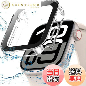 �y���������zBOOLINN ���e Apple watch 10 �P�[�X 46mm 42mm�yBOOLINN�z�Ή� �A�b�v���E�H�b�`10 �J�o�[ �h�� ��̌^ �V�f�U�C�� 3D���p�G�b�W �����^ PC+�K���X�f�� �����ߗ� apple watch10 �P�[�X�L�Y�h�~ 