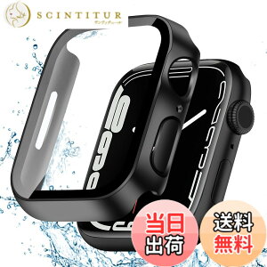�y���������zTEMEDO �Ή� �A�b�v���E�H�b�` �J�o�[ PC�f�� TPU�f�� Apple Watch �P�[�X �A�b�v���E�H�b�` �P�[�X �S�ʕی� ��d�\�� Apple Watch �J�o�[ �K���X�t�B���� ��̌^-AWC-FS-ZB-N1 �F�F�u���b�N