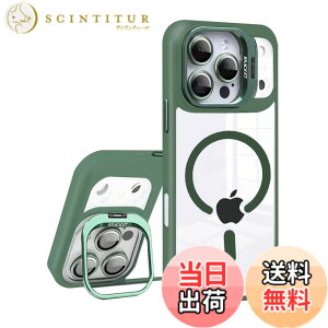�y���������zKanyaku �p�̃P�[�X MagSafe�Ή� �����Y�ی� �X�^���h �X�g���b�v�z�[���t�� �F�F�O���[���A�T�C�Y�Fiphone17promax