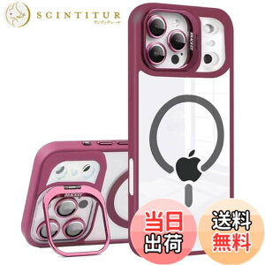 �y���������zKanyaku �p�̃P�[�X MagSafe�Ή� �����Y�ی� �X�^���h �X�g���b�v�z�[���t�� �F�F���b�h�A�T�C�Y�Fiphone17promax