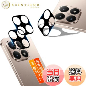 �y���������zTempered Glass Protector �F�F�N���A �J�����ی�t�B�����A�T�C�Y�F�Ή� Xiaomi 15T/15T Pro