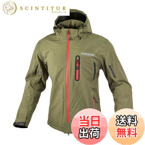 �y���������z[�R�~�l] �o�C�N�p JK-555 WP �v���e�N�g�p�[�J �F�FOlive/Red�A�T�C�Y�FM