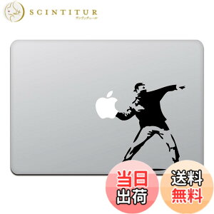 �y���������z�J�C���h�X�g�A MacBook Air/Pro 11 / 13�C���` �}�b�N�u�b�N �X�e�b�J�[ �V�[�� �o���N�V�[ �����g�t �K�C Banksy Molotov Guy M424X �F�F�u���b�N�A�T�C�Y�F13�C���`
