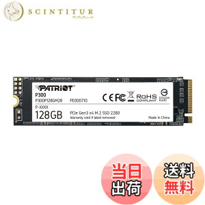 �y���������zPatriot P300 Internal SSD - NVMe PCIe Gen 3x4 - M.2 2280-10 Pack Parent �F�FM.2 PCIe Gen 3x4�A�T�C�Y�F128GB