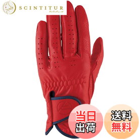 【送料無料】キャスコ(Kasco) ゴルフグローブ palette パレット メンズ SF-2014 色：レッド、サイズ：S