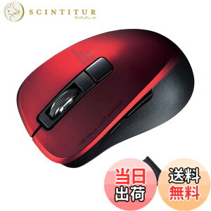 �y���������z�T�����T�v���C �L���}�E�X USB A�ڑ� �É� �u���[LED 5�{�^�� 3200dpi(4�i�K�ؑ�) ���^ �u���b�N MA-BL156BK �F�F���b�h