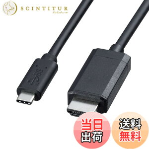 �y���������z�T�����T�v���C TypeC-HDMI�ϊ��P�[�u�� �F�F�u���b�N�A�T�C�Y�F3m