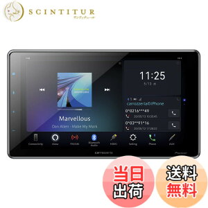 �y���������zPioneer �p�C�I�j�A �f�B�X�v���C�I�[�f�B�I AppleCarPlay AndroidAuto�Ή� Wi-Fi���[�^�[ �Z�b�g �F�F2020�N 9�^_Alexa���ڃ��f���A�T�C�Y�F9�C���`