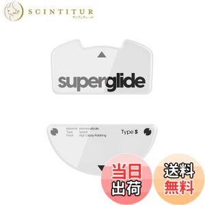 �y���������zSuperglide/ Superglide2 �}�E�X�\�[�� for Razer �}�E�X�t�B�[�g [ �����K���X�f�� ���E���h�G�b�a���H ���ϋv Super Smooth ] �F�F�z���C�g�A�T�C�Y�Fviper v3 Pro - Speed