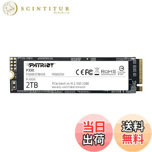 �y���������zPatriot P300 Internal SSD - NVMe PCIe Gen 3x4 - M.2 2280-10 Pack Parent �F�FM.2 PCIe Gen 3x4�A�T�C�Y�F2TB