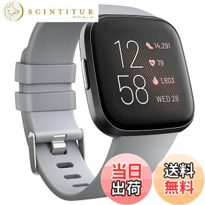 �y���������zVancle �R���p�`�u�� Fitbit Versa/Versa 2/Versa Lite �o���h �����x���g �����p�o���h �_�炩�� �V���R���o���h �X�|�[�c�o���h ���߉\ �F�F�O���[�A�T�C�Y�FL