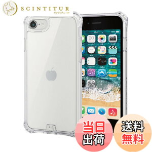 �y���������z�G���R�� iPhone SE (��2���� 2020/2022) / 8 / 7 �p �P�[�X �ϏՌ� �p�G�A�N�b�V���� ZEROSHOCK �F�F�N���A
