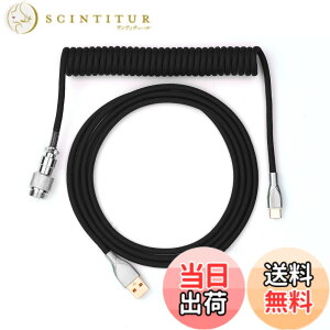 �y���������zEPOMAKER ���J�j�J���L�[�{�[�h�p �q��v���O���� MIX�P�[�u�� 1.8m �R�C���h Type-C ���� USB A TPU ���J�j�J���L�[�{�[�h �X�y�[�X�P�[�u�� �Q�[�~���O�L�[�{�[�h�ƌg�ѓd�b�p ���E��