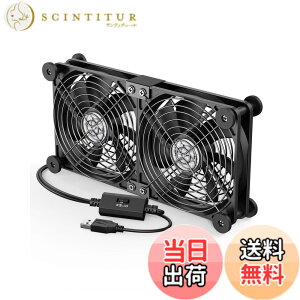 �y���������zELUTENG ��p�t�@�� ��p��@ 3�i�K���ʒ��� PC�t�@�� 5V �� �����@ ���^ PC/PS5/PS4/�m�[�g�p�\�R��/���[�^�[/�����ȂǗ�p �F�F���A�T�C�Y�F12cm